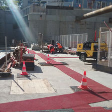 Tapis de sécurité antidérapant pour chantiers intérieurs ou extérieurs | FOXISAFE CHANTIER 