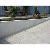 Mur en L en béton pour soutènement léger