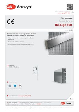 Protections murales en inox | Bio Lign