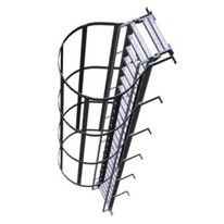 Echelle fixe renforcée en acier galvanisé à chaud RATP | ANOXA