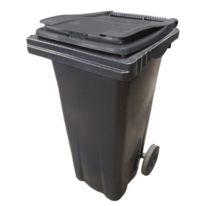 Conteneur poubelle 120L 2 roues