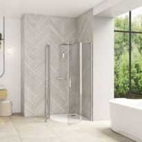  Paroi de douche avec profilés pivots - sans seuil | SMART DESIGN R/P 