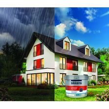 Peinture pour ravalement de façade résistant aux UV et aux intempéries | Alphatex IQ Mat