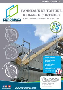 Panneaux de toiture isolants et porteurs | EUROMAC2