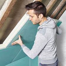 Plaque isolante PIR pour combles en ITI | Utherm Attic L Gyp