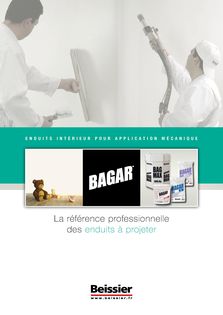 Bagar : Les enduits pour application mécanique