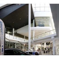 Colonne mince en acier avec noyau béton | Colonne Geilinger 