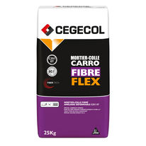 Mortier-colle fibré pour la pose de revêtements céramiques très grands formats | CarrofibreFlex