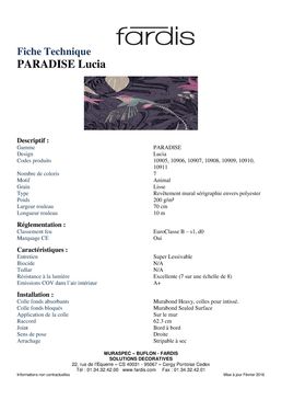 Papier Peint sérigraphie d'inspiration tropicale | PARADISE Lucia