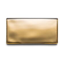 Carreau en verre mural MÉTRO doré _ 15 x 7,5 x1,4 cm | 60701