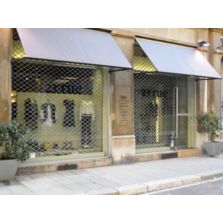 Grille métallique à enroulement | Structure tubulaire en acier galvanisé