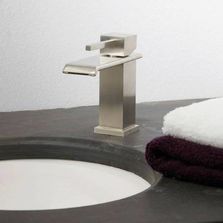 Mitigeur de lavabo à bec cascade | ZEN SQUARE