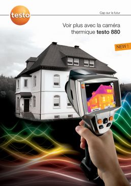 Caméra numérique et thermique à résolution inférieure à 0,1° C | Testo 880