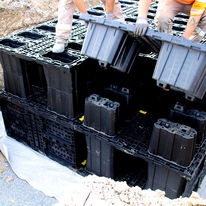 Système enterré de gestion des eaux pluviales | AZBox
