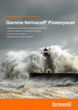 Plaque ciment pour locaux humides | fermacell® Powerpanel H2O