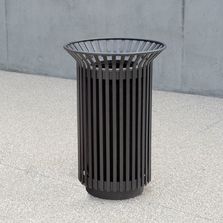 Gamme de corbeilles en acier | Tulipe