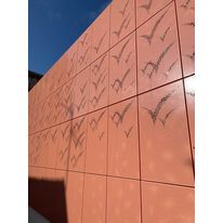 Tôle perforée selon technologie PITO pour Façade | Dampere 