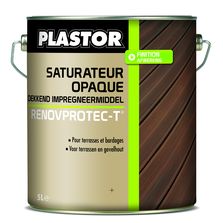 Saturateur opaque de rénovation pour bois extérieurs horizontaux ou verticaux | RENOVPROTEC-T