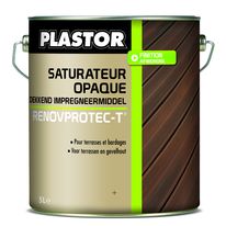 Saturateur opaque de rénovation pour bois extérieurs horizontaux ou verticaux | RENOVPROTEC-T