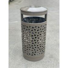 Poubelle urbaine avec finition décorative | Wellington Vigipirate Design