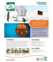 Solution de comblement de cavité souterraine
