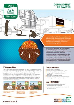 Solution de comblement de cavité souterraine