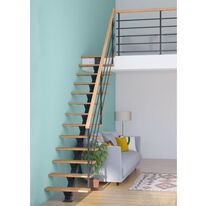 Escalier STUDIO bois-métal sans rampe | LAPEYRE SERVICES