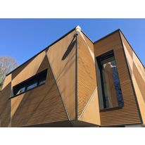 Façade design bio-sourcée en VESTA sous ATEC  | Bardage CLAD