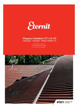 Plaques ondulées en fibres-ciment pour façade | PO5 & PO6 Coloronde