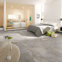 Stratifiés résistants à l'humidité avec motifs carrelés grand format | ELFC King Size Aqua +