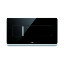 Plaque de commande en verre ou aluminium pour WC | Visign for More 105