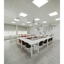 Dalle en acier galvanisé ou en aluminium pré-laqué pour plafonds | MODENA T24 