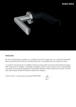 Poignée de porte en inox | Karcher Design Paris ER55
