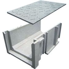 Caniveaux secs polymères