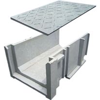 Caniveaux secs polymères