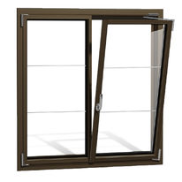 Fenêtre à la française pour pose en neuf | Ouvrant Caché Maxi Light en Neuf