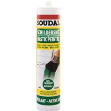 Mastic acrylique souple pour joints de finition | MASTIC PEINTRE