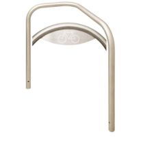 Arceau vélo inox design avec picto vélo