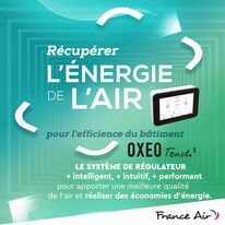 Régulation pour centrale de traitement d'air  Oxéo Touch 3
