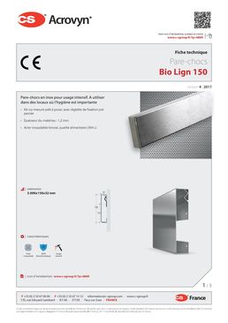 Protections murales en inox | Bio Lign