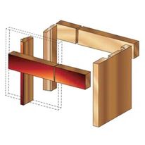 Kit d'huisserie et kit couvre-joints | Fibrotubi - ORCHIDEA 