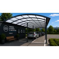 OMBRIÈRE DE PARKING ET ABRI VOITURE OVALUX