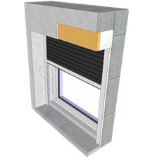 Volet roulant pour isolation extérieure et maison à ossature bois | Réno Isol