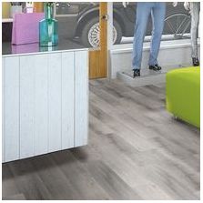 Revêtement de sol 100% PVC en dalle et en lame à coller selon les décors | Liberty Urban 40