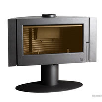 Poêle cheminée à bois en fonte 12 kW avec post combustion | Antaya 6114-44