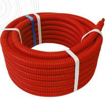 Tube pré-gainé PEX-A couronne rouge / bleu | FIXOCONNECT