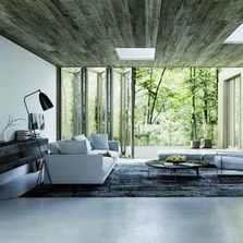 Baie pliante coulissante toute hauteur en bois, aluminium ou mixte | Ligne Inova Duoba Alumina