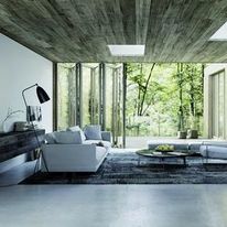 Baie pliante coulissante toute hauteur en bois, aluminium ou mixte | Ligne Inova Duoba Alumina