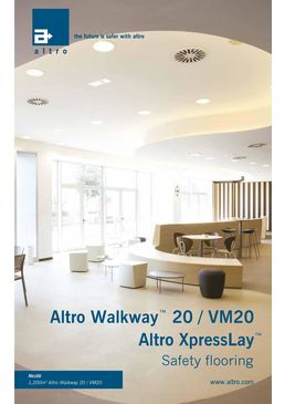 Revêtement de sol vinylique antidérapant pour trafic intense | Altro VM20
