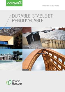 Catalogue Brochure générale Accoya 4p